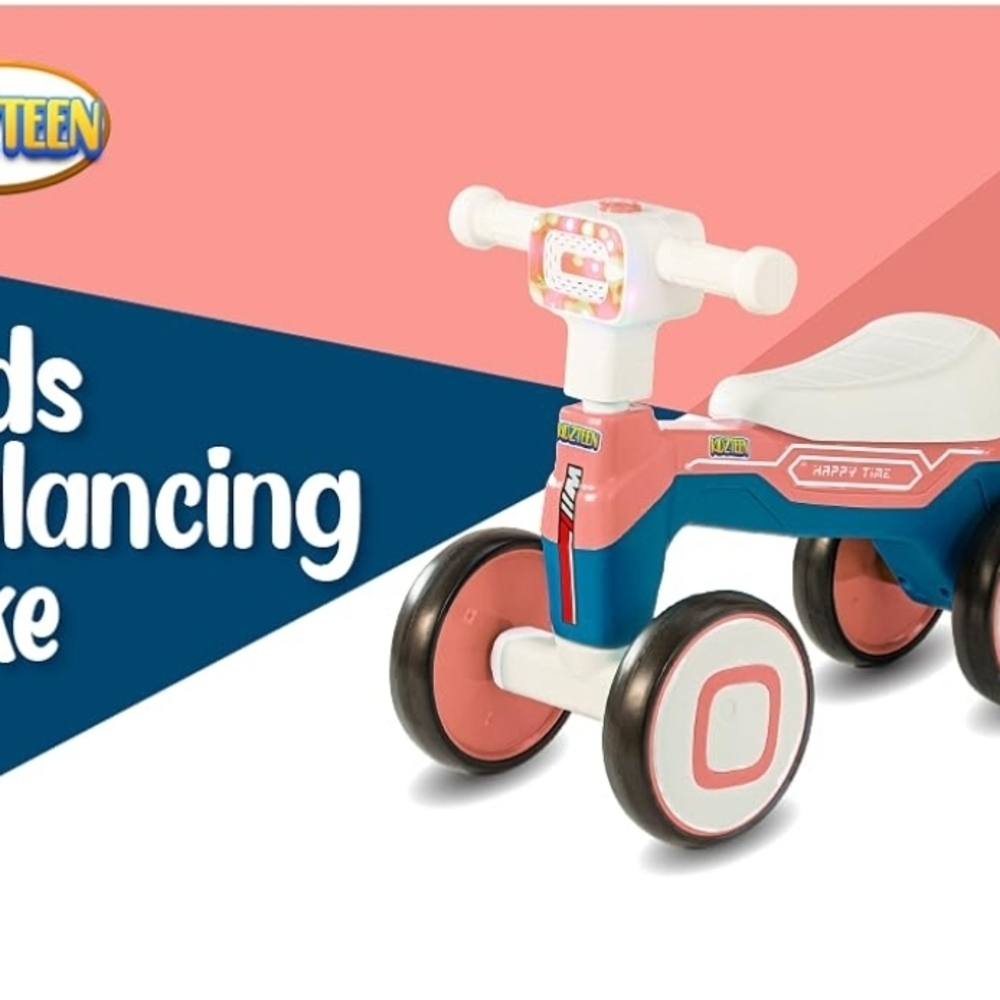 Pink and Blue Ride-On Toy - Picture 7 of 10
